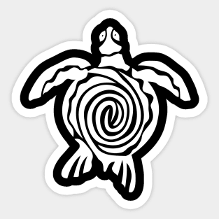 Lucky Tribal Turtle Sticker